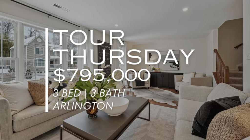 South Arlington Townhome Garage Townhome in Arlington, VA Courtney Mathison The Davenport Group Katie Loughney of Compass Loughney Residential Spacious Layout Modern Amenities Prime Location Arlington Real Estate