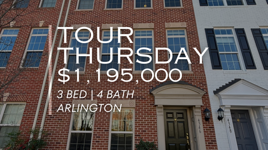 Buckingham Commons Arlington, Townhome in Arlington, Ballston Corridor homes, Luxury living Arlington, Modern townhomes, Arlington real estate, Walkable neighborhoods Arlington, Updated kitchen, Rooftop terrace Arlington, Tour Thursday series.