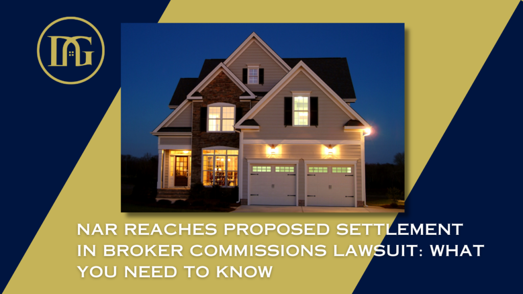 NAR settlement, broker commissions lawsuit, real estate professionals, MLS changes, cooperative compensation, real estate industry implications, NAR members, MLS participants, court approval, real estate transactions.