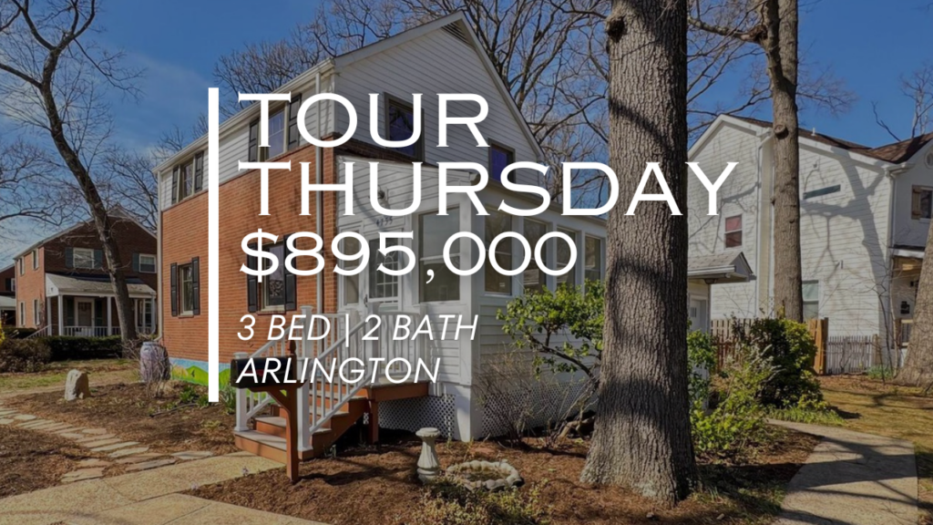Arlington Forest home, Colonial home Arlington, Remodeled kitchen, Refinished hardwood floors, Enclosed porch, Finished basement, Arlington real estate, Discover Arlington, Tour Thursday series, Family-friendly neighborhoods Arlington.