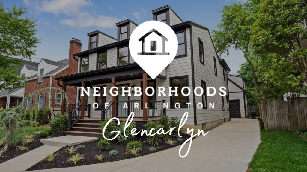 GlenCarlyn Arlington, Historic neighborhoods Arlington, Community living Arlington, Arlington heritage homes, Tranquil living Arlington, Family-friendly Arlington, GlenCarlyn Library, Carlin Hall, The Davenport Group, Arlington real estate.