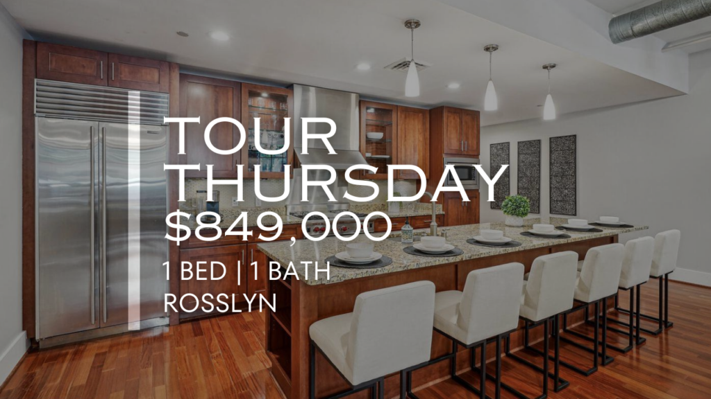 Explore this unit in Rosslyn, Arlington—a 1,400 sq. ft. New York loft-style condo with 1 bed, 1 bath, gourmet kitchen, and luxury amenities. Perfectly located near shops, restaurants, and Georgetown.