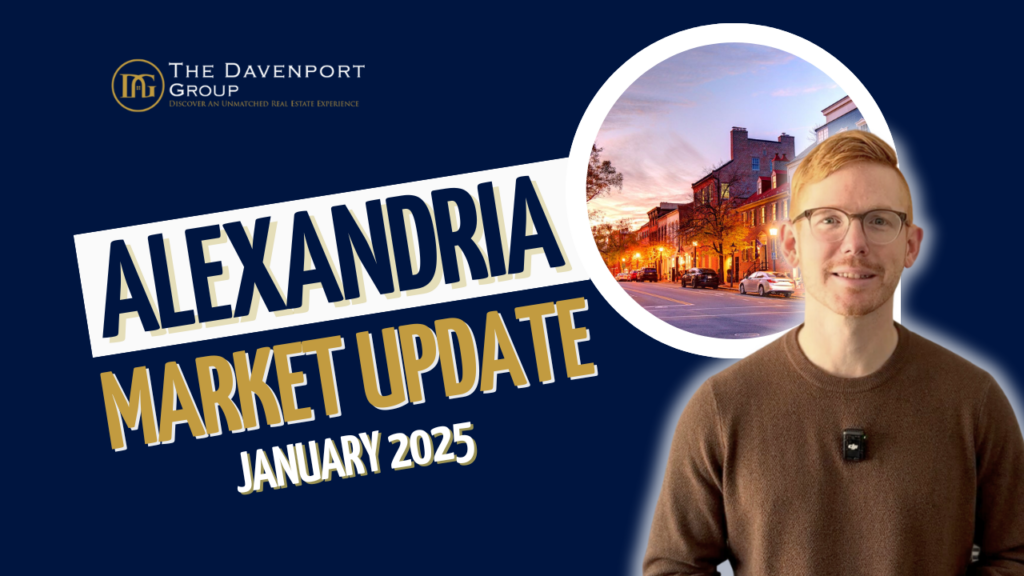 Alexandria real estate market, Alexandria VA housing trends, buying a home in Alexandria, selling a home in Alexandria, Alexandria housing inventory, real estate update Alexandria 2025