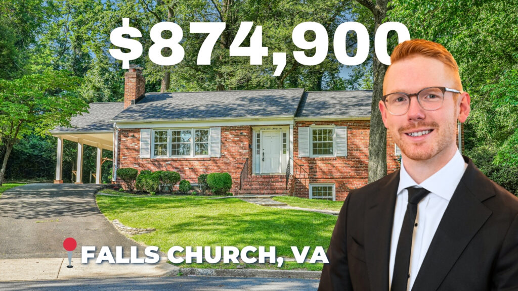 Falls Church homes for sale Ravenwood Falls Church VA Lake Barcroft homes updated home in Falls Church 5 bedroom home Virginia real estate