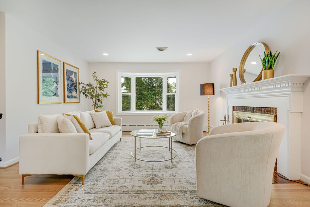 renovated Colonial Arlington VA Donaldson Run real estate classic home remodel North Arlington home renovation The Davenport Group listing