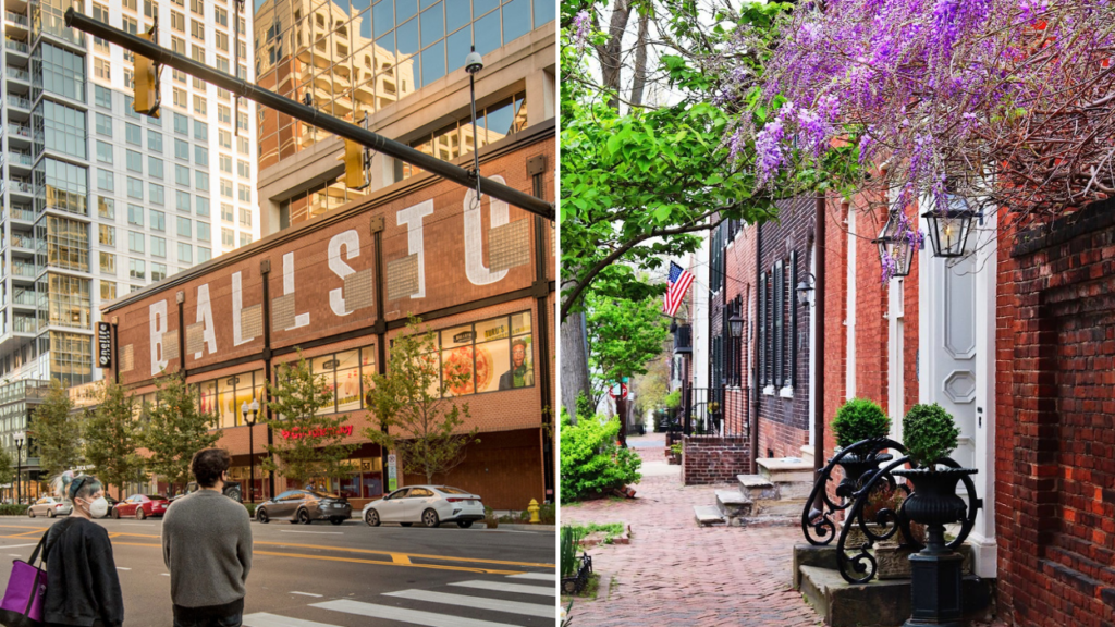 Arlington vs Alexandria housing Northern Virginia real estate Arlington home prices 2025 Alexandria home values Clarendon condos Old Town Alexandria rowhouses Arlington vs Alexandria moving best place to live in Northern Virginia