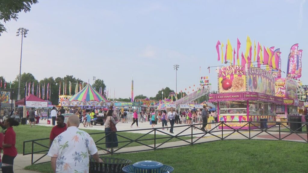 Arlington County Fair Arlington VA events things to do in Arlington summer fair rides food Instagram reel