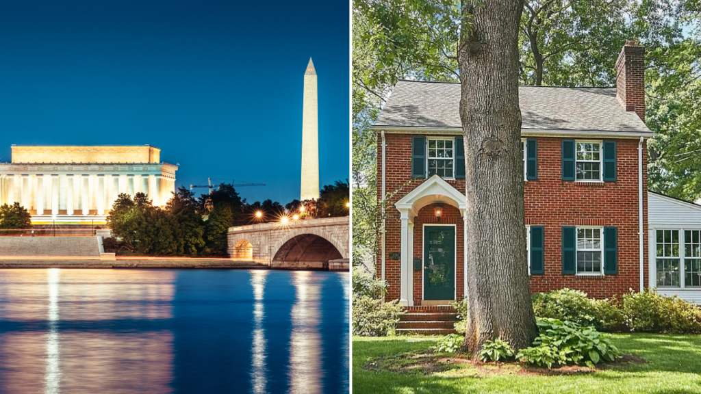 first time homebuyer Arlington VA buying near DC Arlington vs DC real estate Arlington condos Arlington townhomes DC commuter neighborhoods